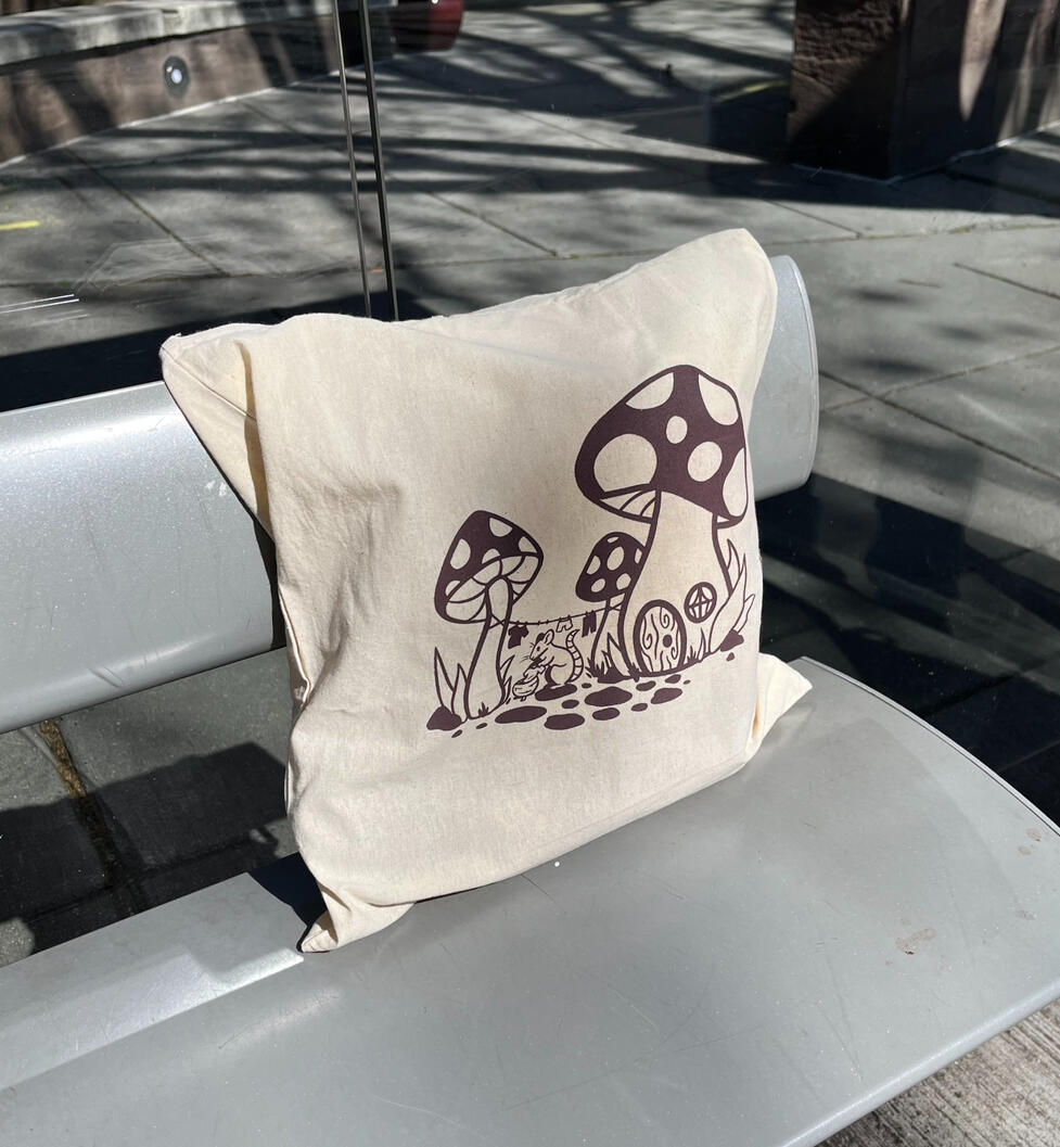 mousehouse (screen printed tote)