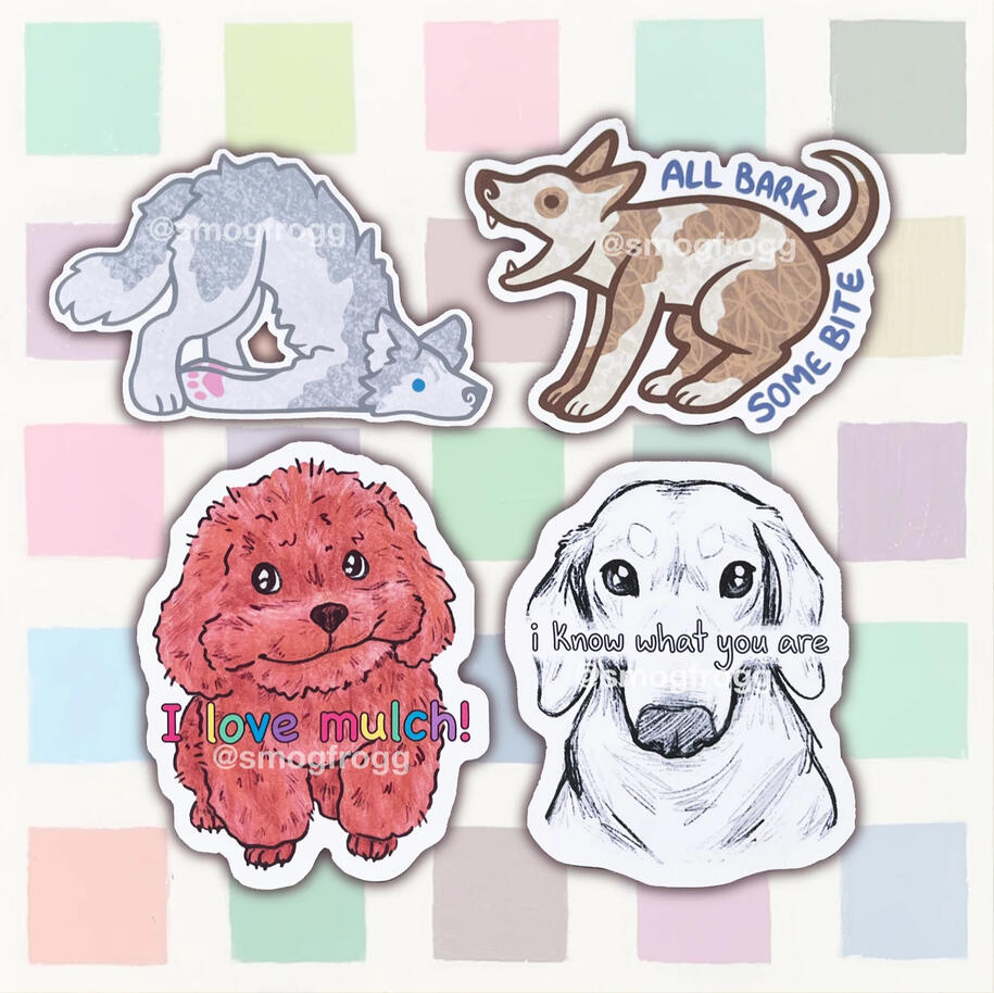 dogs (stickers)